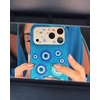 image:imageJW PEI Evil Eye Artificial Crystal Embellished Phone Case  PinkEye Evil Blue