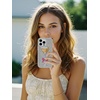 image:imageJW PEI Olive Martini Artificial Crystal Phone Case  BlackSparkling Martini White