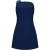 image:imageJW PEI Womens 3D Floral Appliqu Strapless Mini DressNavy Blue Iris