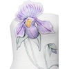 image:imageJW PEI Womens 3D Floral Appliqu Strapless Mini DressWhite Slipper Orchid