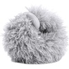 image:imageJW PEI Womens Abacus Top Handle BagGray  Faux Fur