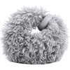 image:imageJW PEI Womens Abacus Top Handle BagGray  Faux Fur