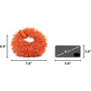 image:imageJW PEI Womens Abacus Top Handle BagOrange  Faux Fur