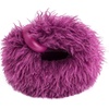 image:imageJW PEI Womens Abacus Top Handle BagPurple  Faux Fur