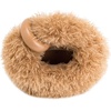 image:imageJW PEI Womens Abacus Top Handle BagYellow Brown  Faux Fur
