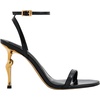 image:imageJW PEI Womens Alivia Gold Metal Heel SandalsBlack