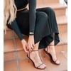 image:imageJW PEI Womens Alivia Gold Metal Heel SandalsClaret Red