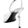 image:imageJW PEI Womens Alivia Gold Metal Heel SandalsSilver