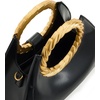 image:imageJW PEI Womens Amiya Leaf Handle Sculpture BagBlack