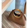 image:imageJW PEI Womens Amiya Leaf Handle Sculpture BagBrown