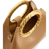 image:imageJW PEI Womens Amiya Leaf Handle Sculpture BagBrown