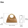 image:imageJW PEI Womens Amiya Leaf Handle Sculpture BagBrown