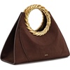 image:imageJW PEI Womens Amiya Leaf Handle Sculpture BagMocha Brown