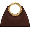 image:imageJW PEI Womens Amiya Leaf Handle Sculpture BagMocha Brown