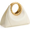 image:imageJW PEI Womens Amiya Leaf Handle Sculpture BagWhite