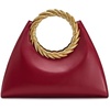 image:imageJW PEI Womens Amiya Leaf Handle Sculpture BagWine Red