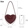 image:imageJW PEI Womens Arlene Heart Shaped BagClaret