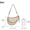 image:imageJW PEI Womens Ashlie Crossbody BagBrown Canvas