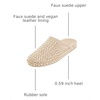image:imageJW PEI Womens Athena Artificial Crystal Flat MulesBeige