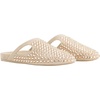 image:imageJW PEI Womens Athena Artificial Crystal Flat MulesBeige