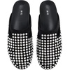 image:imageJW PEI Womens Athena Artificial Crystal Flat MulesBlack