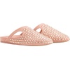 image:imageJW PEI Womens Athena Artificial Crystal Flat MulesPink Beige