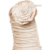 image:imageJW PEI Womens Bailee Floral Applique and Ruched Tube Mini DressApricot