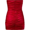 image:imageJW PEI Womens Bailee Floral Applique and Ruched Tube Mini DressRed
