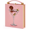 image:imageJW PEI Womens Book Shape Clutch BagPink Wine Glass