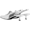 image:imageJW PEI Womens Carla Soft Padded Kitten Heel PumpsSilver