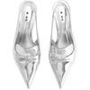 image:imageJW PEI Womens Carla Soft Padded Kitten Heel PumpsSilver