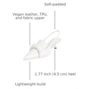 image:imageJW PEI Womens Carla Soft Padded Kitten Heel PumpsWhite