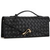 image:imageJW PEI Womens Celeste Woven Textured Envelope Top Handle BagBlack