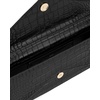 image:imageJW PEI Womens Celeste Woven Textured Envelope Top Handle BagBlack Croc