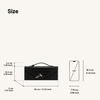 image:imageJW PEI Womens Celeste Woven Textured Envelope Top Handle BagBlack Croc