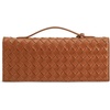 image:imageJW PEI Womens Celeste Woven Textured Envelope Top Handle BagBrown