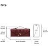 image:imageJW PEI Womens Celeste Woven Textured Envelope Top Handle BagBurgundy