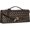 image:imageJW PEI Womens Celeste Woven Textured Envelope Top Handle BagDark Brown