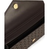 image:imageJW PEI Womens Celeste Woven Textured Envelope Top Handle BagDark Brown