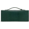 image:imageJW PEI Womens Celeste Woven Textured Envelope Top Handle BagOlive Green Lizard Texture