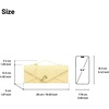 image:imageJW PEI Womens Celeste Woven Textured Envelope Top Handle BagYellow