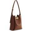 image:imageJW PEI Womens Charlene Double Buckle Hobo BagBrown