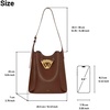image:imageJW PEI Womens Charlene Double Buckle Hobo BagBrown