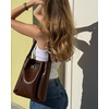 image:imageJW PEI Womens Charlene Double Buckle Hobo BagBrown
