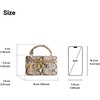 image:imageJW PEI Womens Cleo Box Shape Top Handle BagBeige