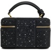 image:imageJW PEI Womens Cleo Box Shape Top Handle BagBlack Artificial Crystal