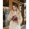 image:imageJW PEI Womens Cleo Box Shape Top Handle BagBurgundy