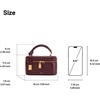image:imageJW PEI Womens Cleo Box Shape Top Handle BagBurgundy