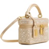 image:imageJW PEI Womens Cleo Box Shape Top Handle BagChampagne