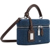 image:imageJW PEI Womens Cleo Box Shape Top Handle BagDark Blue Denim